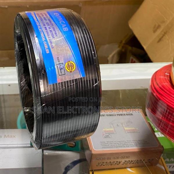 2.5mm Single Core Cable – Black - 90 Meters