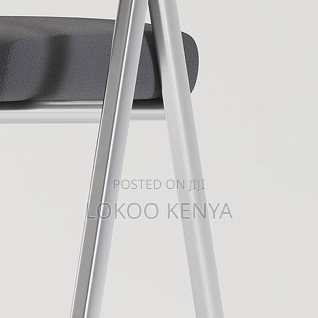 Office Chair :Black Foldable Office Chair - thumbnail 3