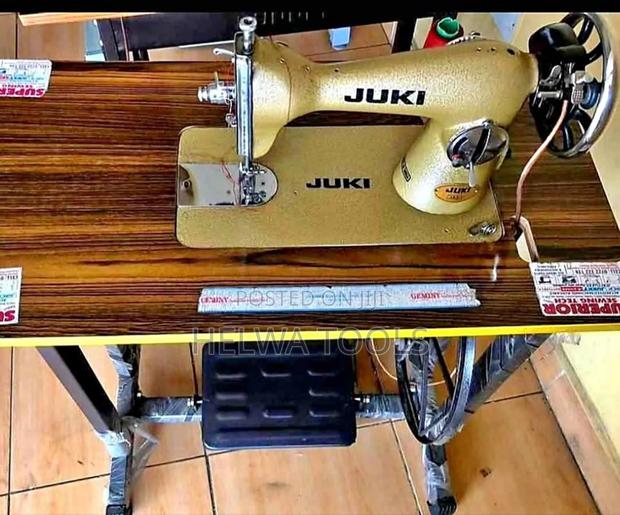 Juki Sewing Machine and Imported Table - main view