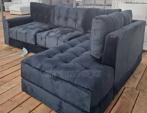 Sophisticated 6 Seater L Seat Sofa