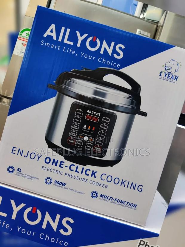 5 Litres Ailyons Pressure Cooker - main view