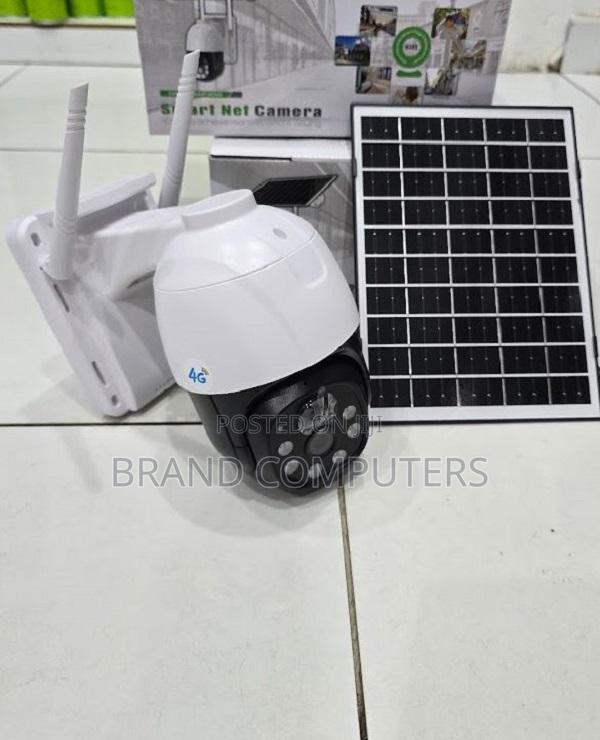 V380pro Single Len Outdoor Solar Camera Color Night Version