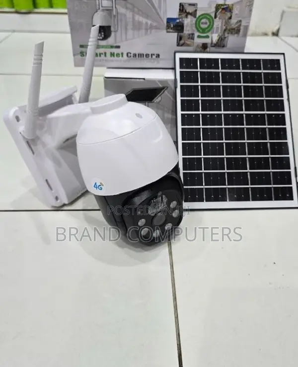 V380pro Single Len Outdoor Solar Camera Color Night Version