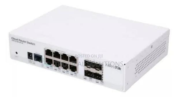 Mikrotik Crs112-8g-4s-in Gigabit Ethernet Smart Switch - thumbnail 3