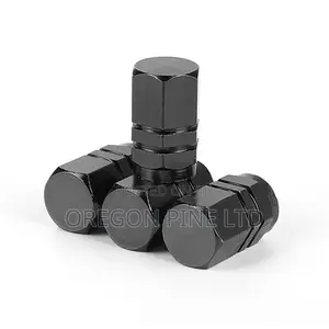 4pcs Aluminium Alloy Car Tire Valve Caps