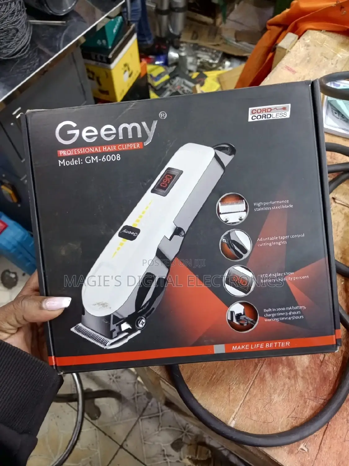 High Standard Geemy Hair Clipper