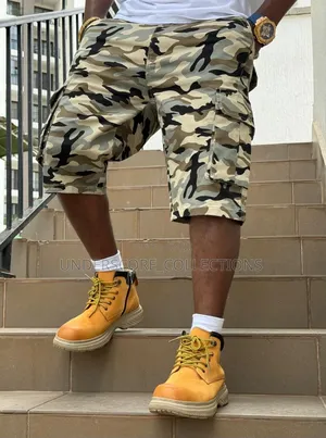 Unisex Combat Short Jeans