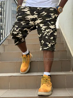 Unisex Combat Short Jeans