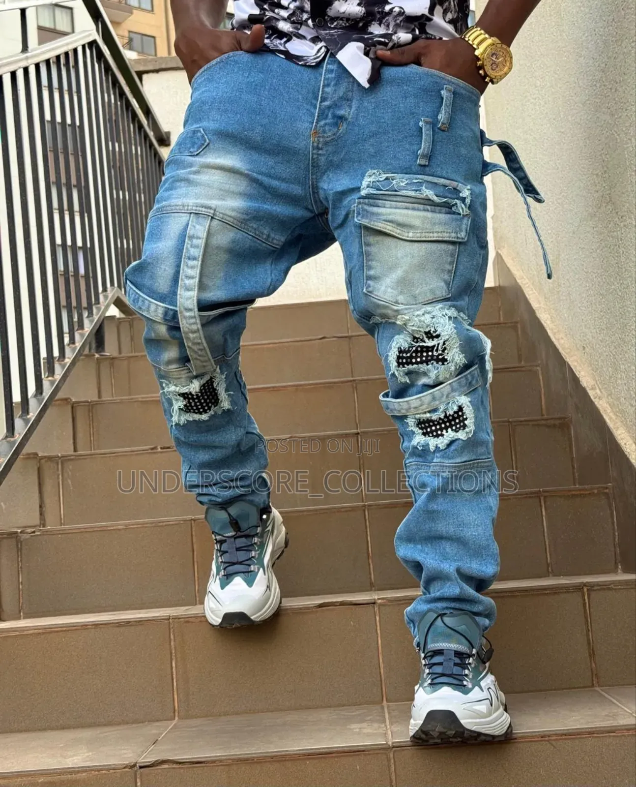 Executive Men Cargo Jeans