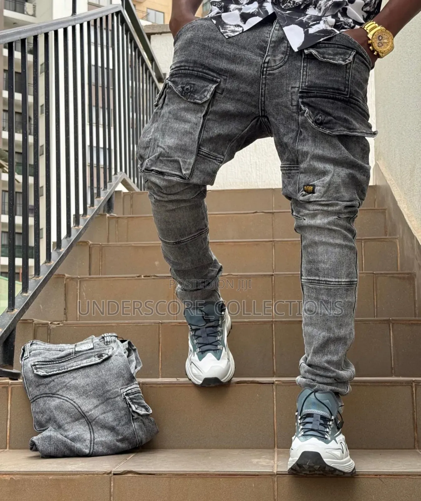 Executive Men Cargo Jeans