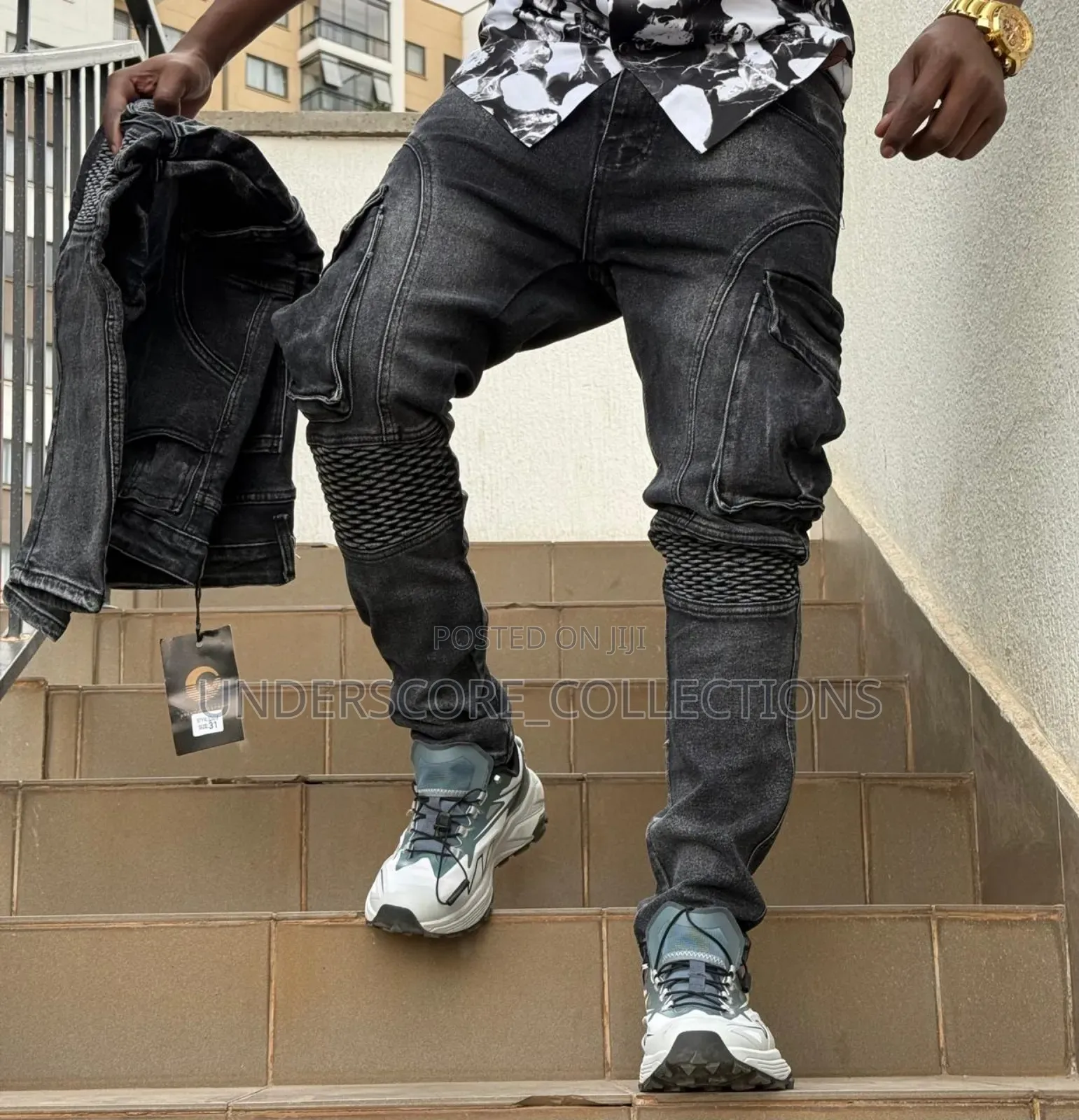 Executive Men Cargo Jeans