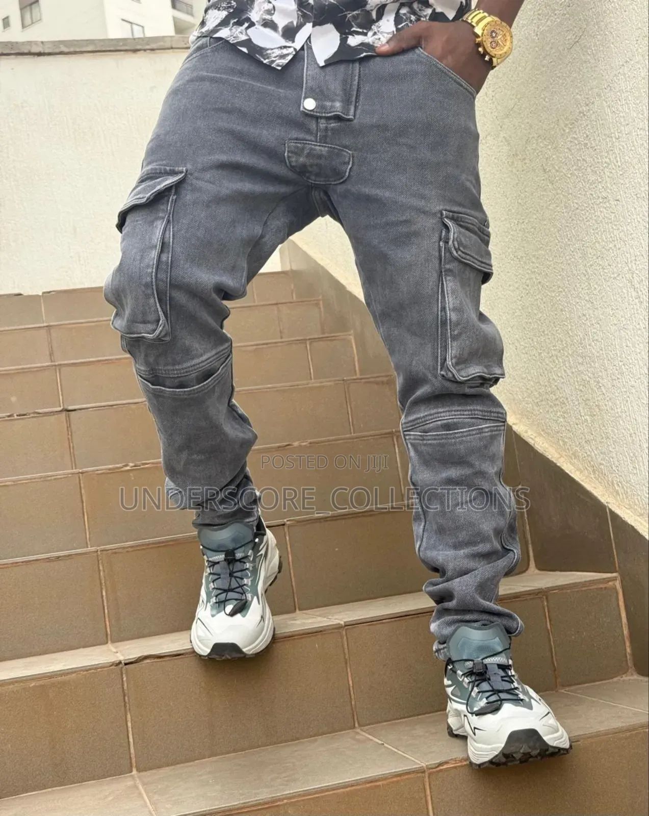 Executive Men Cargo Jeans