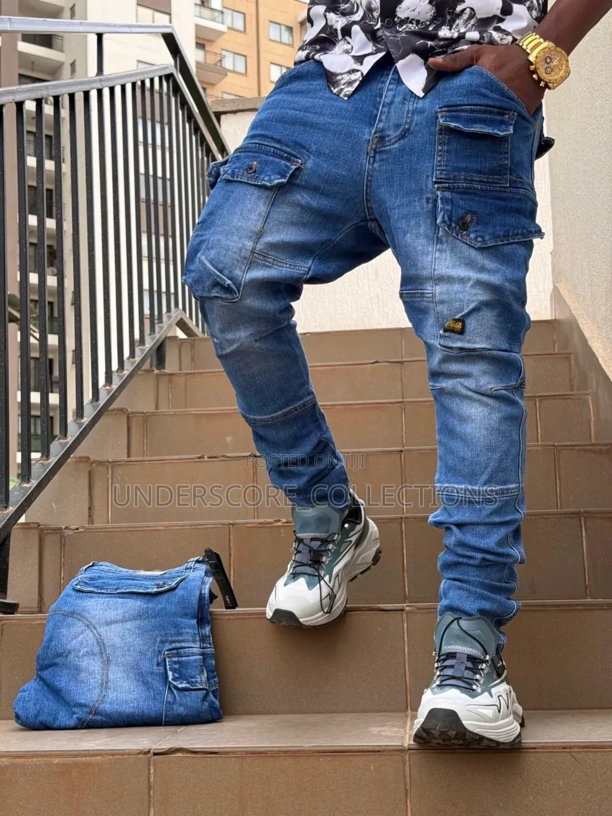 Executive Men Cargo Jeans