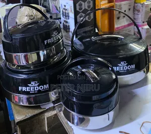 4 PCS Freedom Insulated Hotpot,4000 and 2000ml