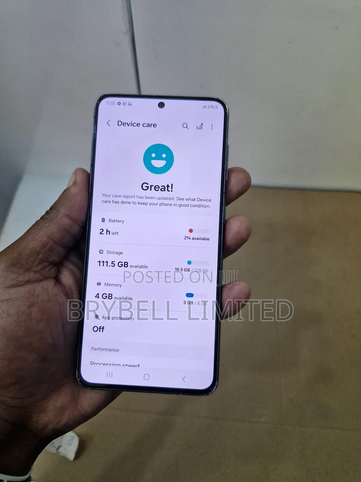Samsung Galaxy S21 5G 128 GB Gray