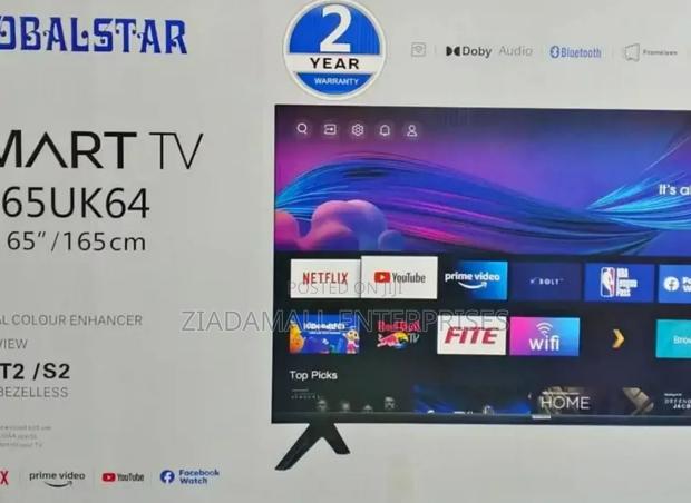 Globalstar 65” Smart Android Tv – Your Smart Hub for Entert