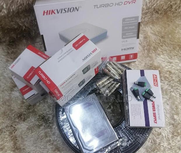 Set of 4 Hikvision CCTV Cameras Full Package Kit Hikvision - main view