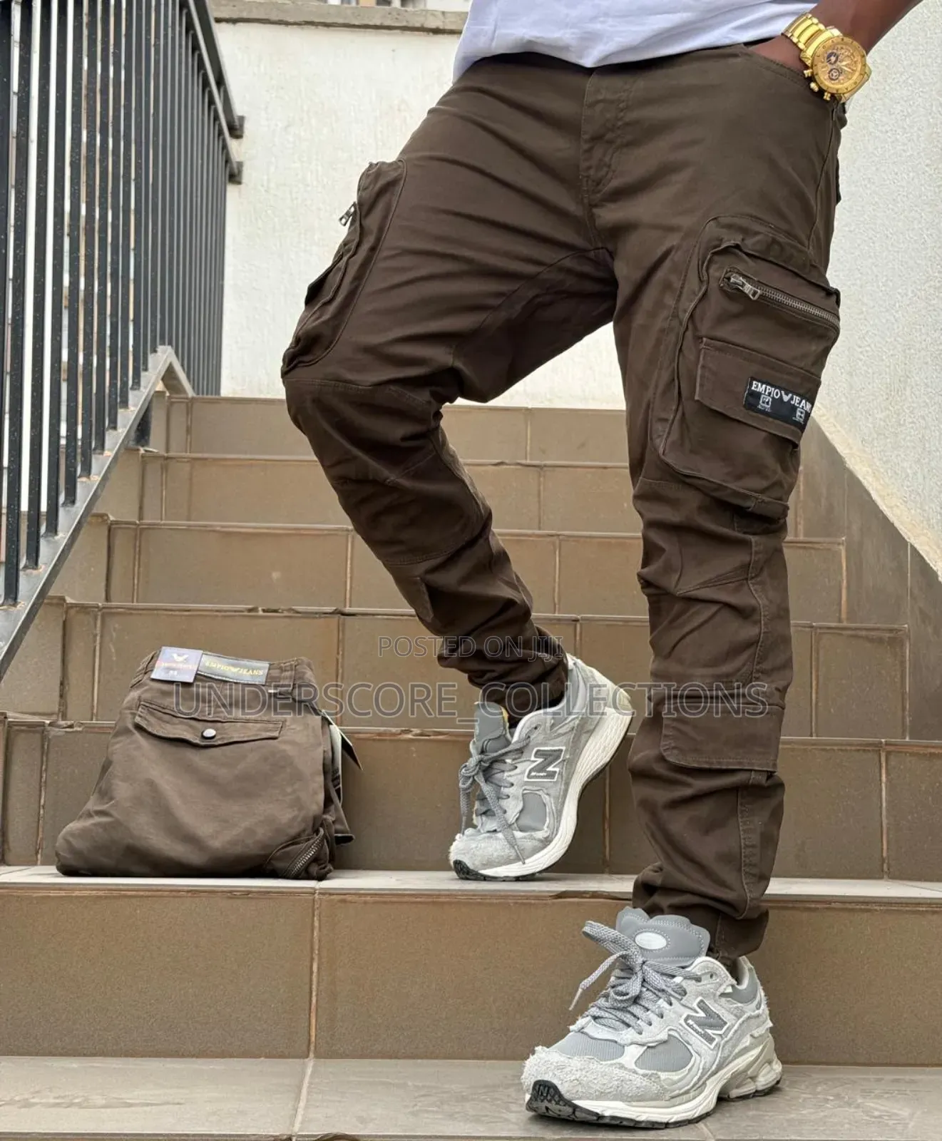 Elegant Men Cargo Pants