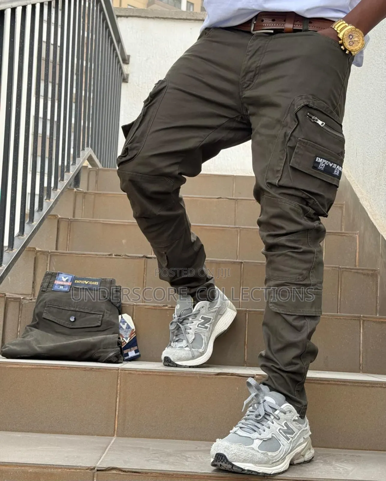Elegant Men Cargo Pants