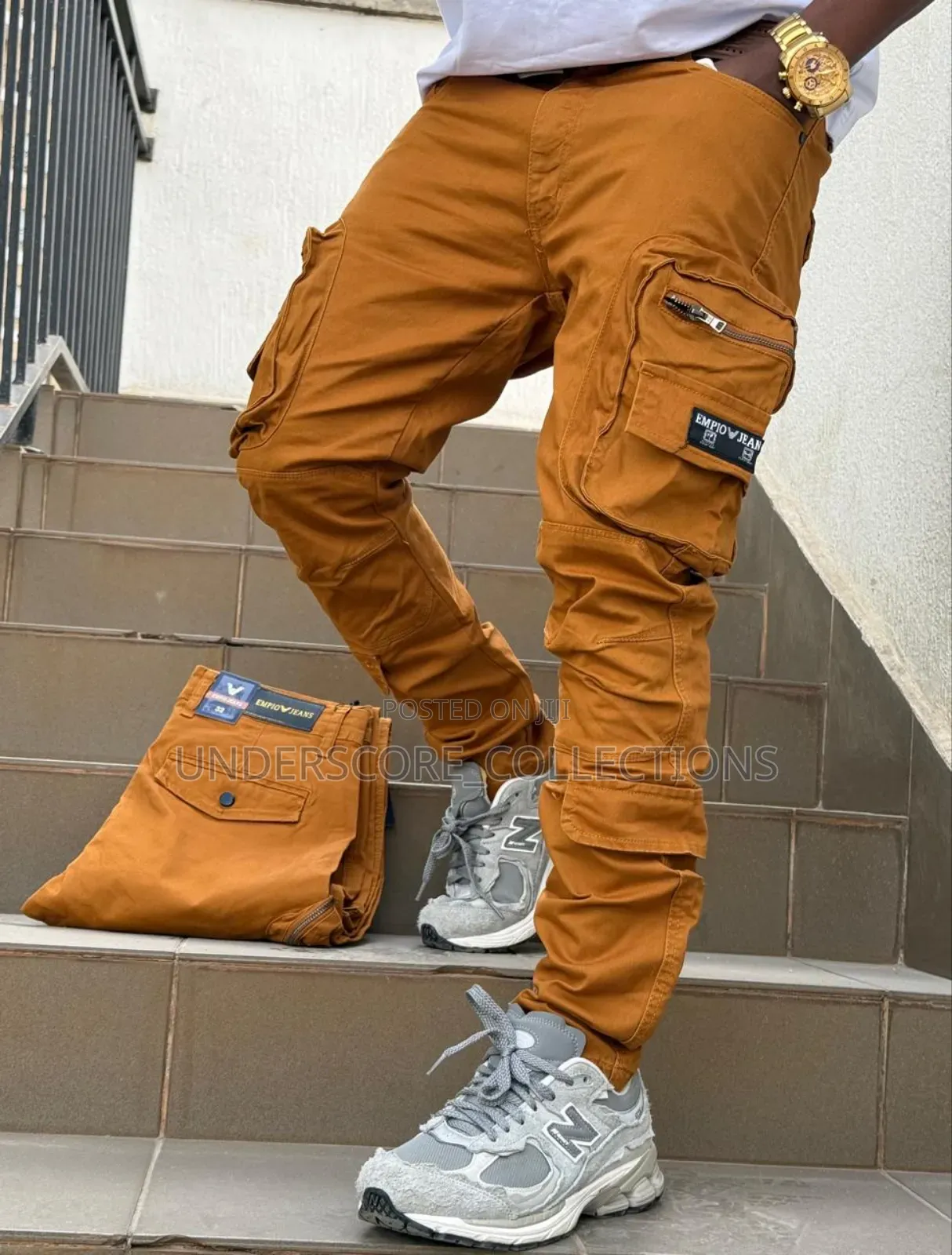 Elegant Men Cargo Pants