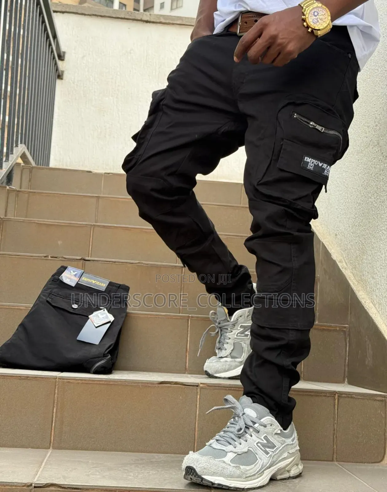 Elegant Men Cargo Pants