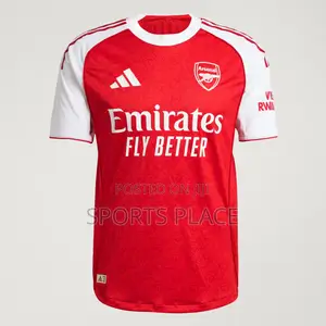 New Arsenal Home 2025-26 Player Version Jersey Shirt