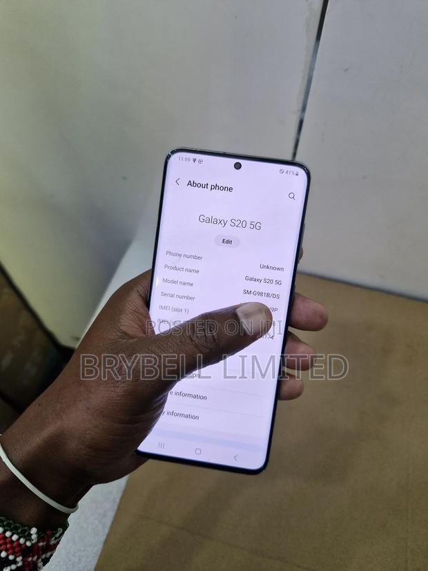 Samsung Galaxy S20 128 GB Gray - thumbnail 3