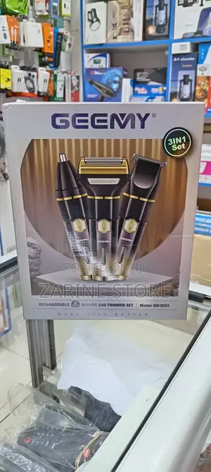 3 in 1 Trimmer,Shaver and Smoother Geemy 3 in 1 Clipper