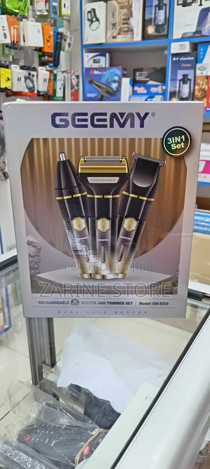 3 in 1 Trimmer,Shaver and Smoother Geemy 3 in 1 Clipper