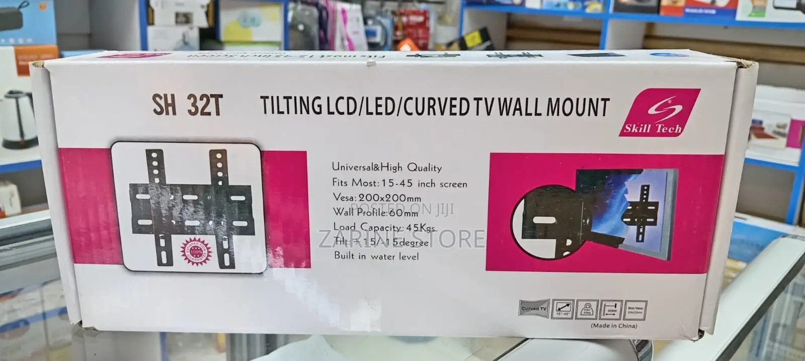 Tilt LCD/Led Curved Wall Mount