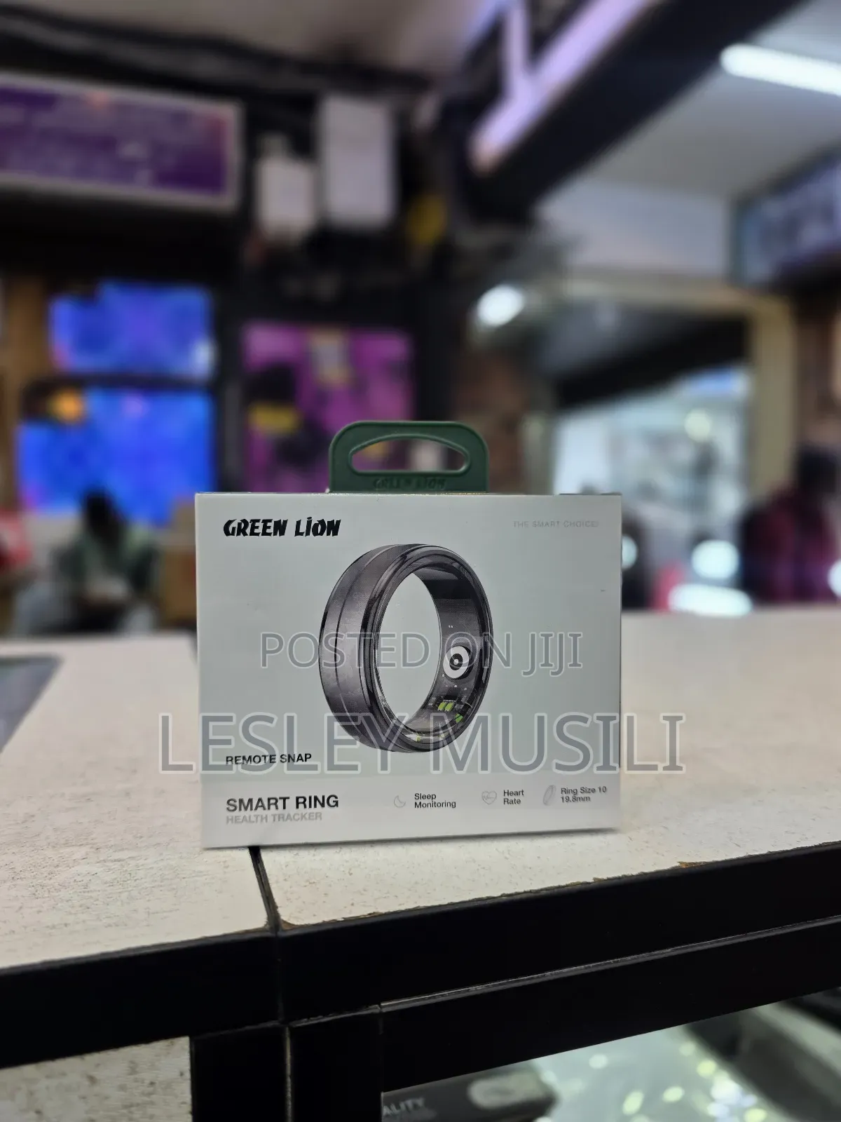 Greenlion Smart Ring Health Tracker Size 10