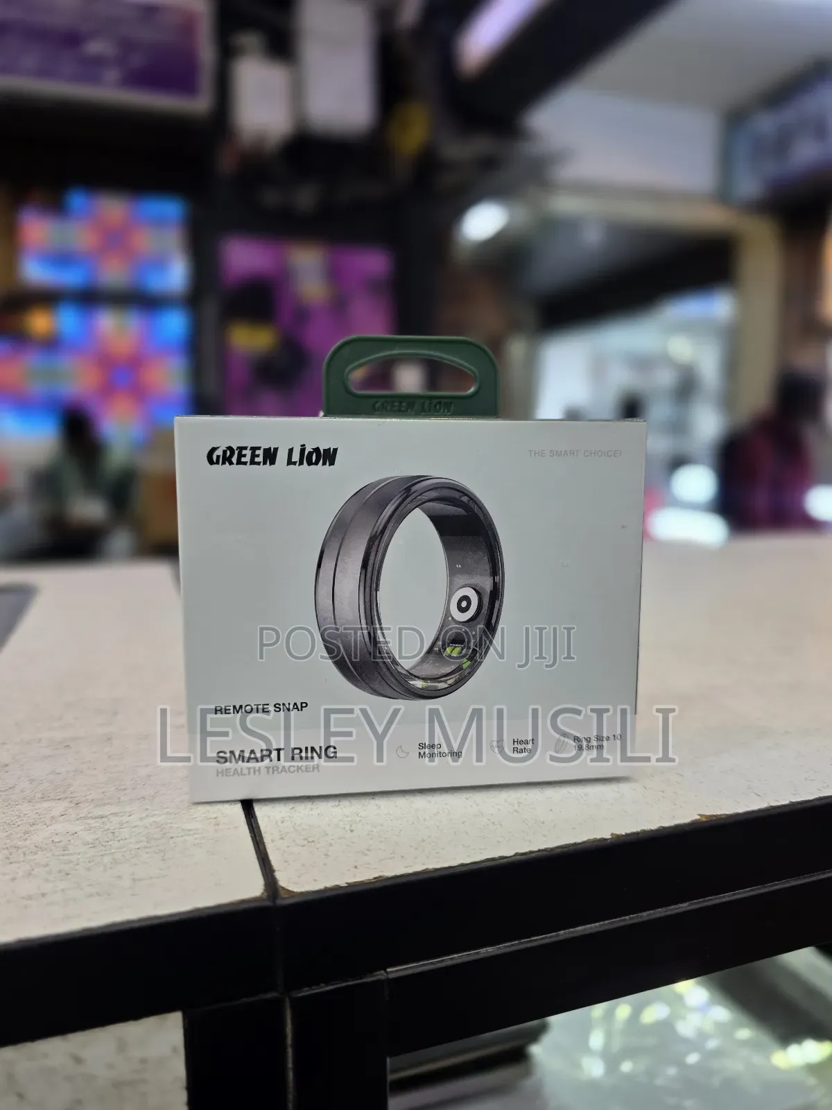 Greenlion Smart Ring Health Tracker Size 10
