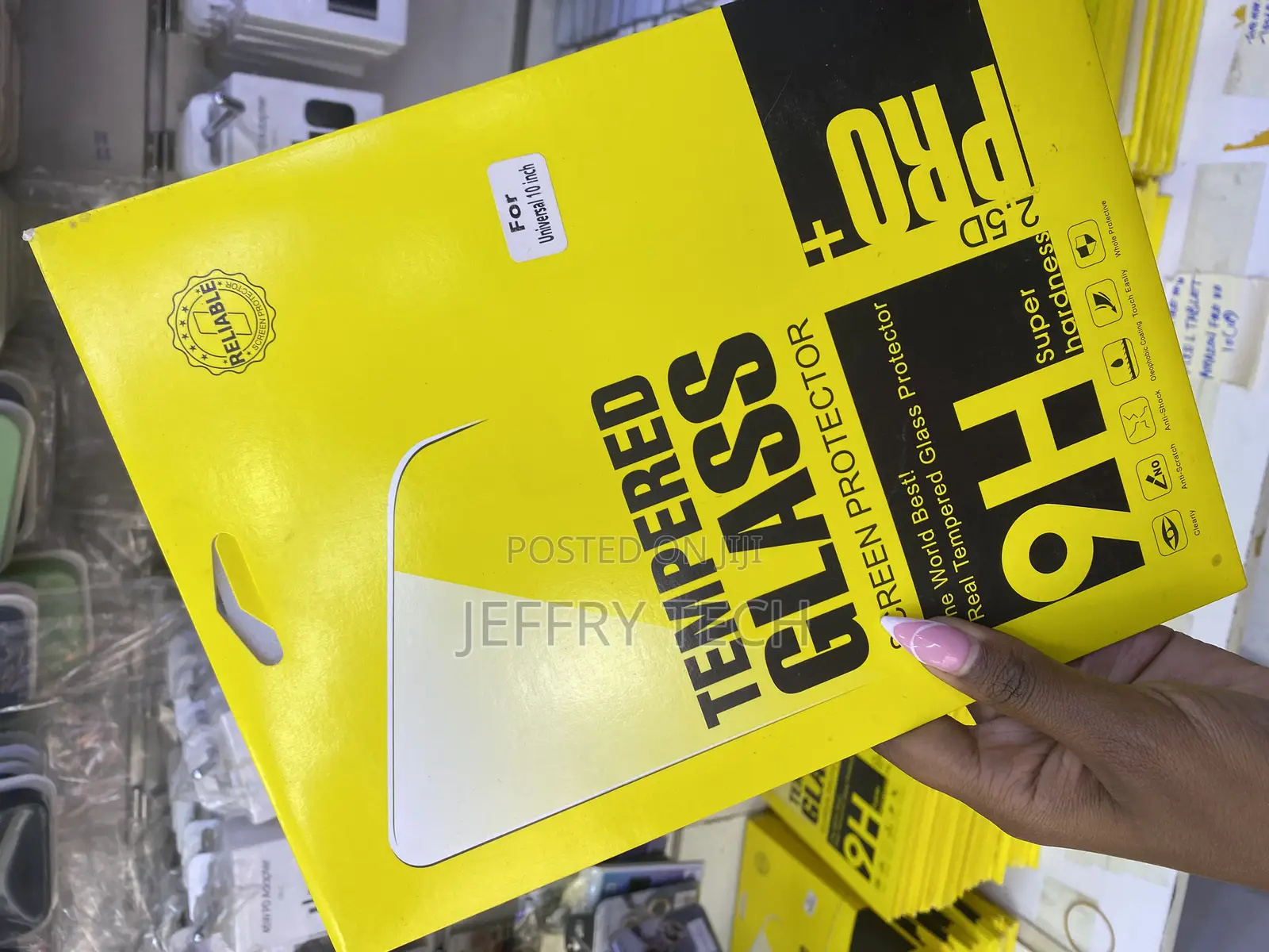 Wisely Glass Universal Screen Protector for 10 Inch