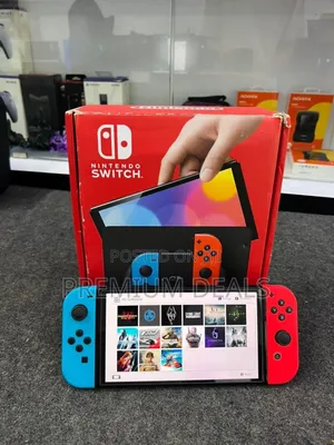 Preowned Nitendo Switch With All Accessories.