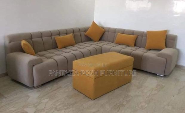 Modern Design 6 Seater Corner Sofa - main view