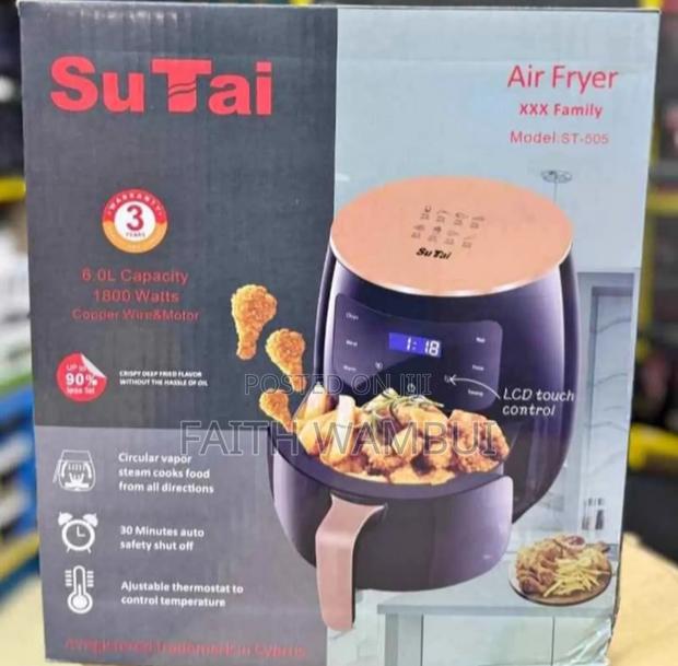 6 Litres Digital Air Fryer/1600 Watts Air Fryer