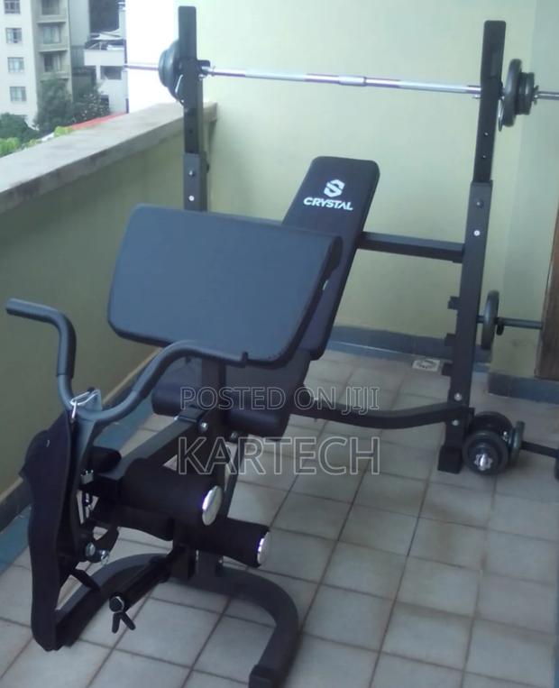 Crystal Multifunctional Adjustable Weight Bench