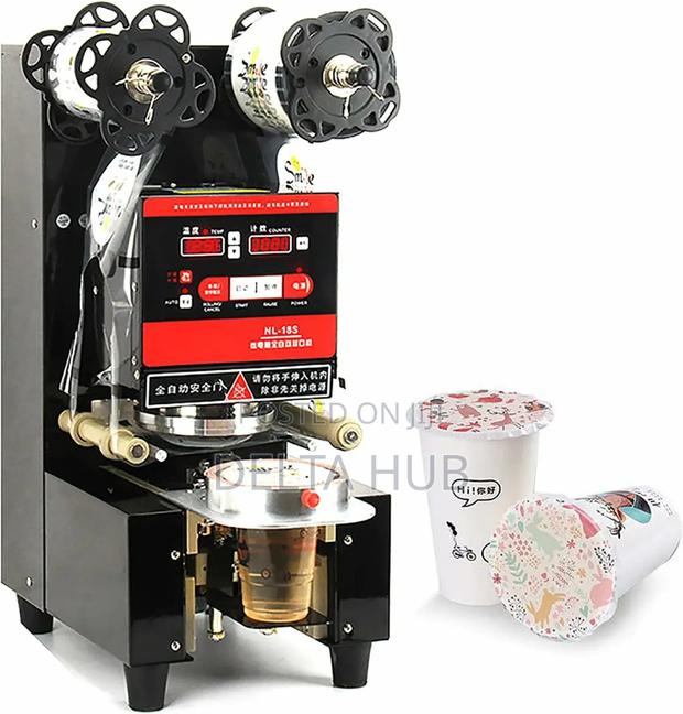 Automatic Industrial Cup Sealing Machine – Reliable and Fast - main view