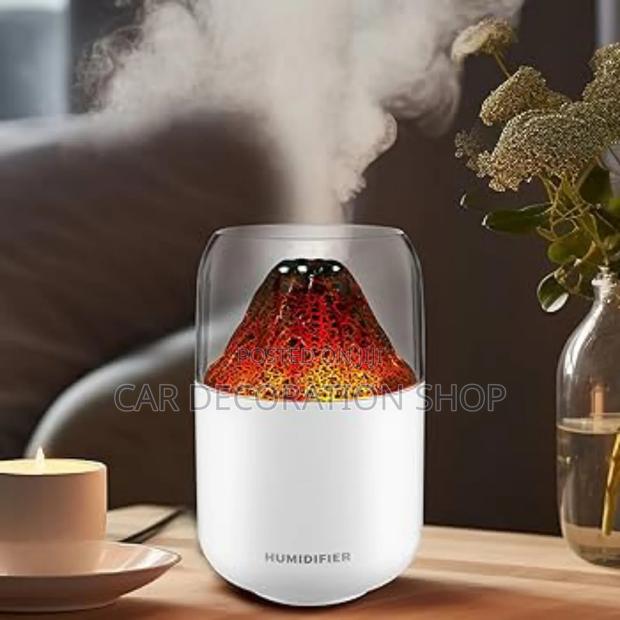 Portable Mini Volcano Usb Humidifier 250ml - thumbnail 2