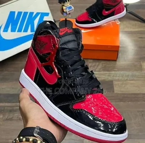 Quality Leather Jordan 1 High Cut Sneakers Shoes