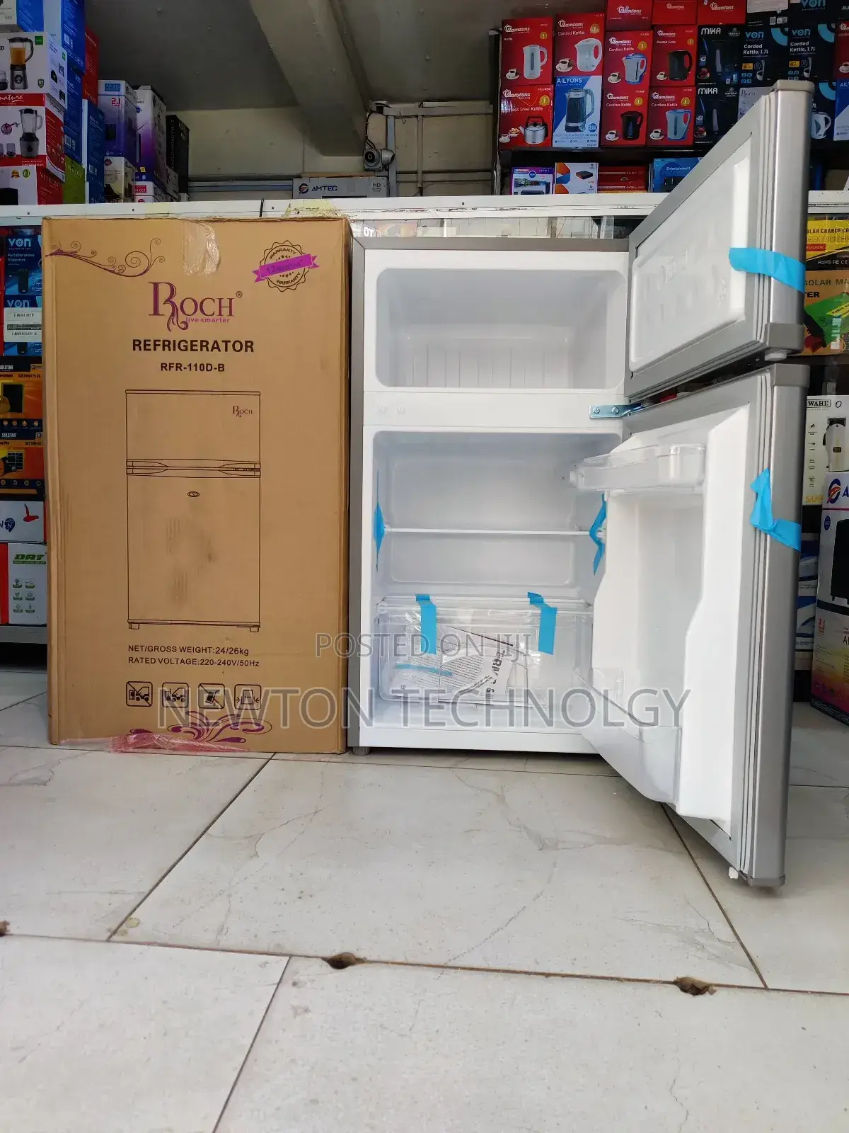 Roch 90 Litres Double Door