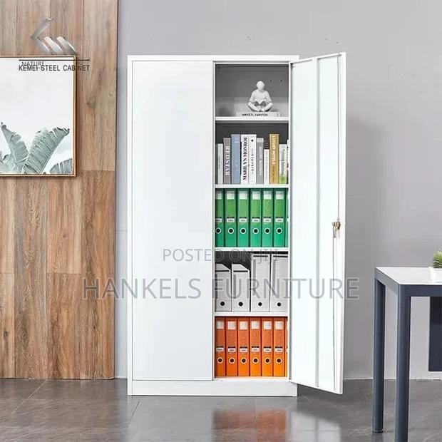 Iron Steel 2-Door Metallic Filing Cabinet
