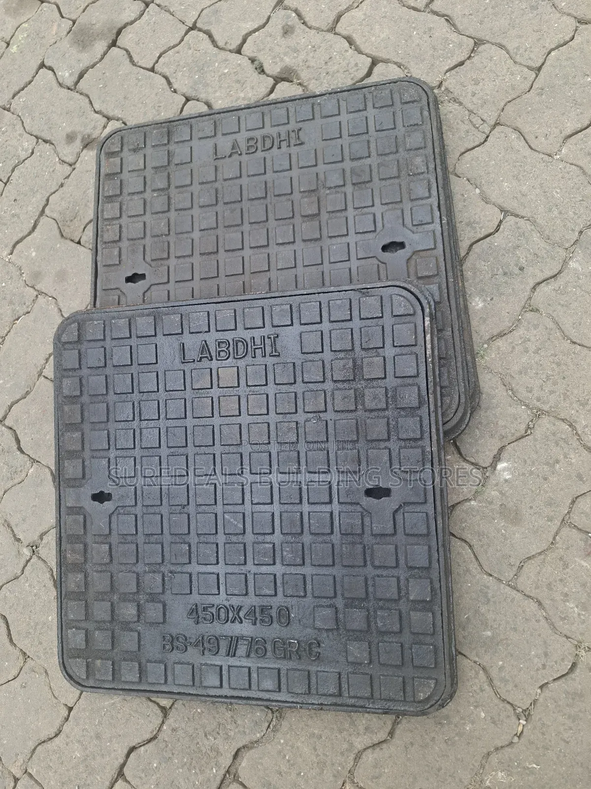 Cast Iron Manhole Cover -450mm × 450mm