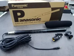 Panassonic Boom Wired Microphones