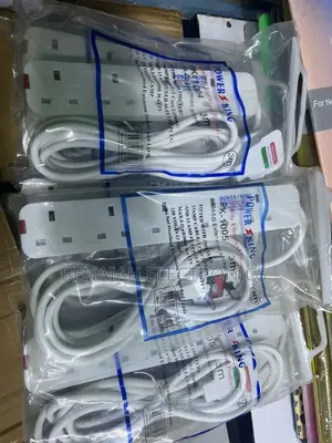 Power King Extension,4 Way,3 Meters Cable