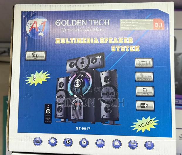 Golden Tech Gt-9017 Multimedia Speaker System, - main view