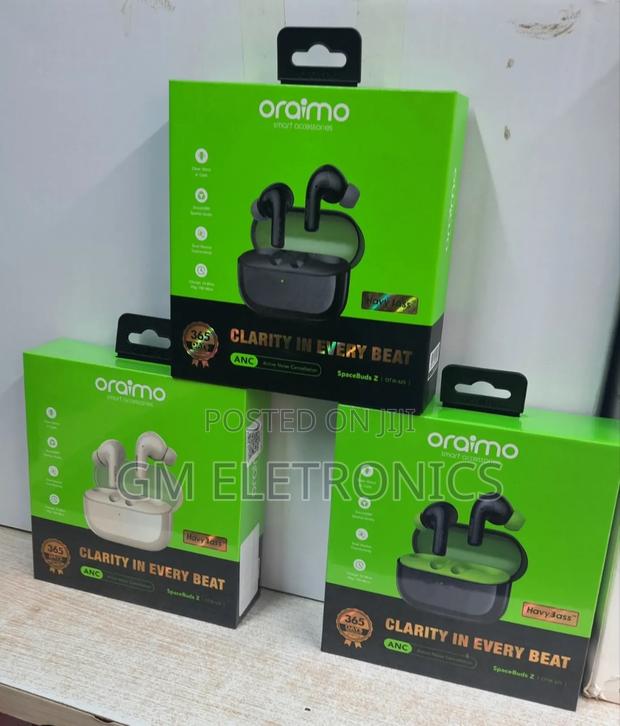 Oraimo Spacebuds Z Anc Wireless Earbuds- Havybass Otw-625 - main view