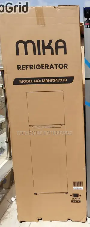Mika (Mrnf247xlb) Fridge 247l Top Mount Freezer, No Frost