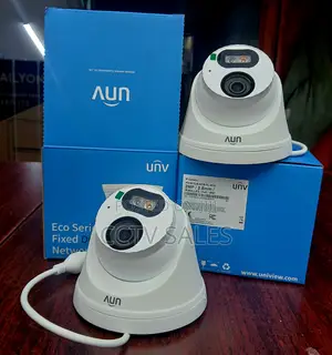 Night Vision Eco Series Fixed Dual-Light Turret Network Cam