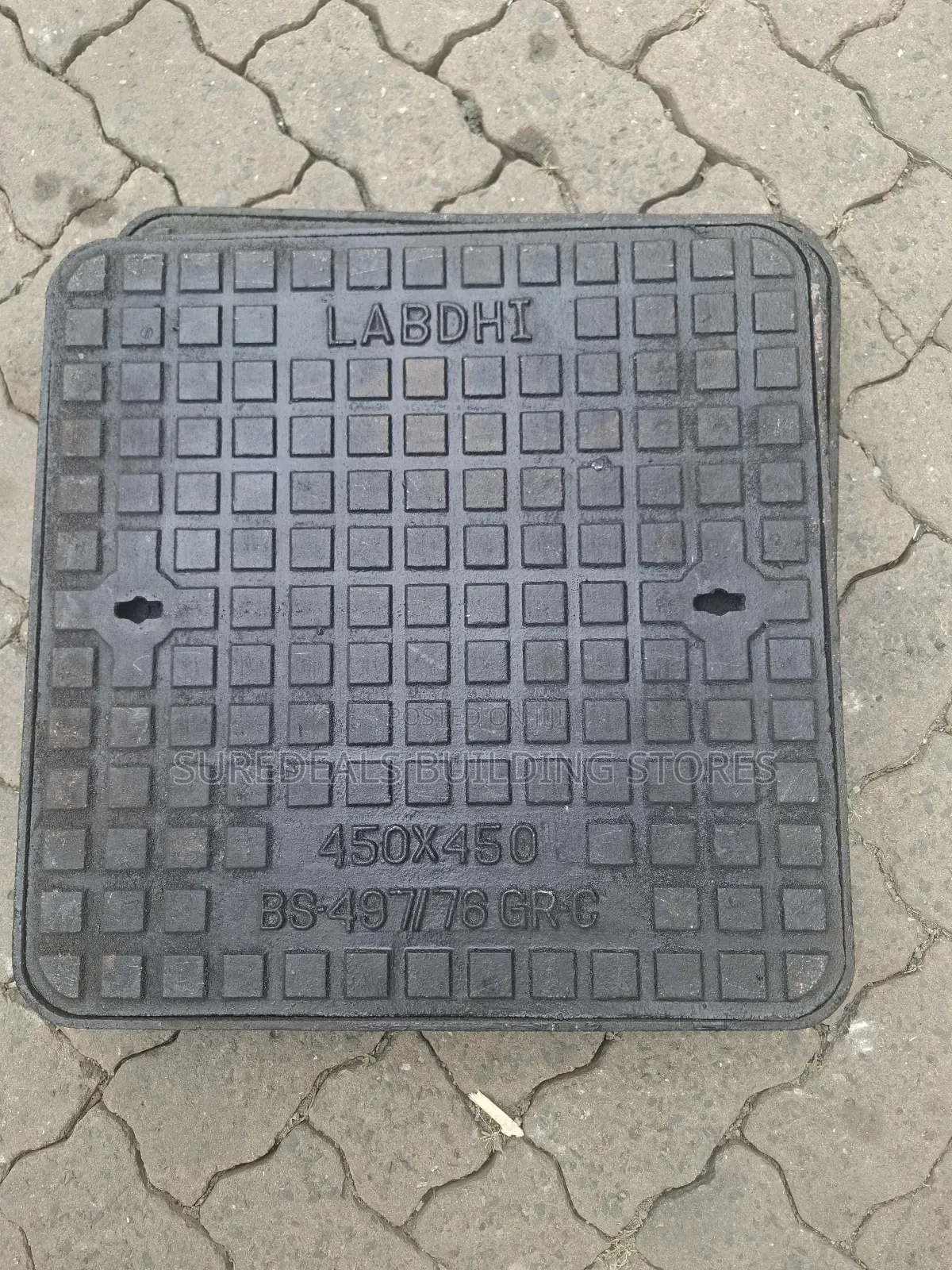 18inch by 18 Inch Cast Iron Manhole Cover